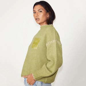 Never Fully Dressed Olive Virgo Jumper